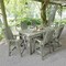 Highwood Usa Weatherly 7pc Rectangular Counter Height Outdoor Patio Furniture Dining Set 72 x 42 AD-ST7WL2CO4BA-EUC - alternate 3